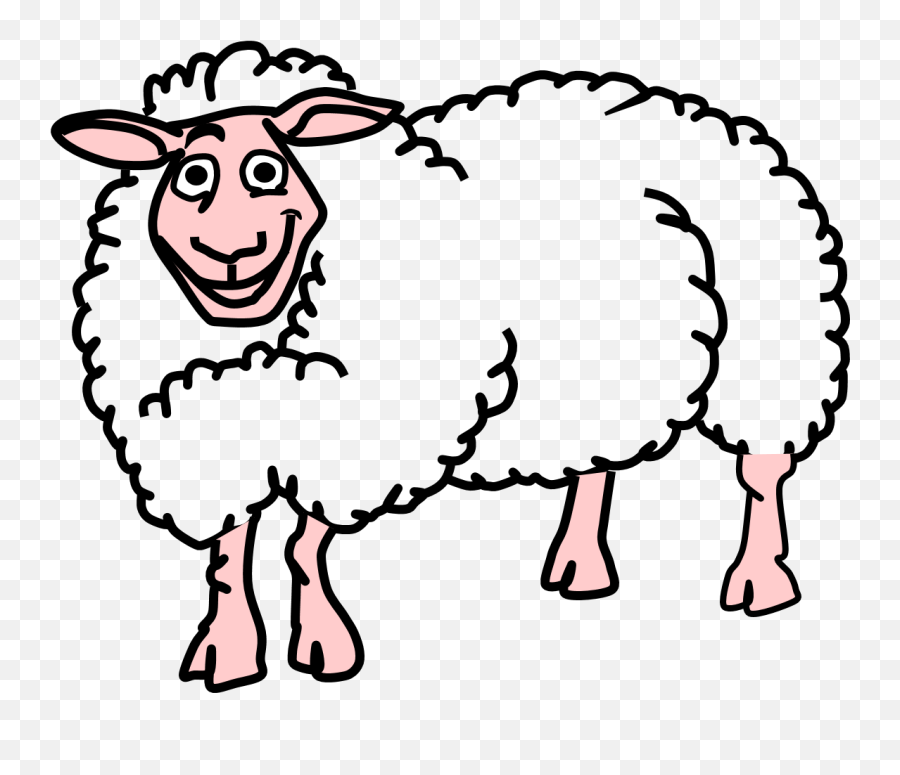 Clipart Sheep Farm Animal Clipart Sheep Farm Animal - Pet Animals Sheep Clipart Emoji,Farm Animals Clipart