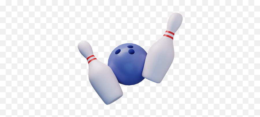 Premium Bowling Ball And Alley Pins 3d Illustration Download Emoji,Bowling Ball Png