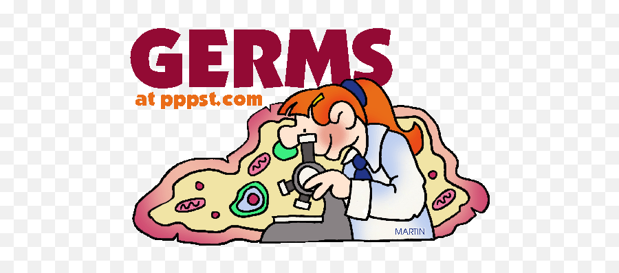 Free Powerpoint Presentations About Germs For Kids - Germs Powerpoint Emoji,Bacteria Clipart
