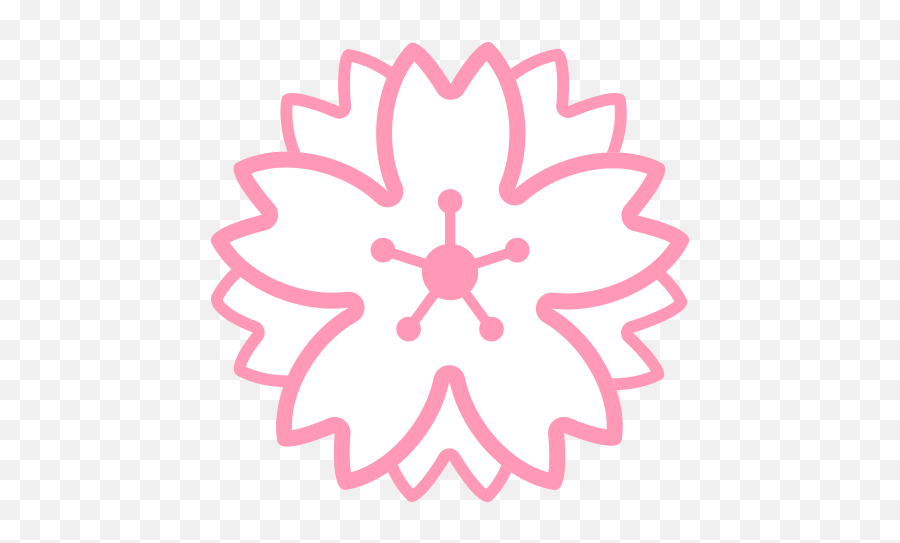 White Flower Emoji,Transparent Flower Emoji