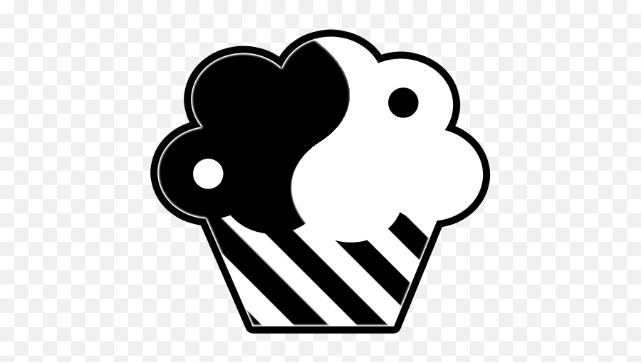 Free Cupcake Clipart - Black And White Cupcake Clipart Black And White Clipart Emoji,Cupcake Clipart