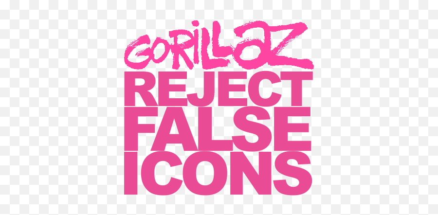 Reject False Icons Emoji,Gorillaz Logo