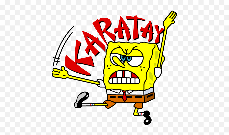Clipart Of Spongebob - Karatay Spongebob Emoji,Spongebob Clipart