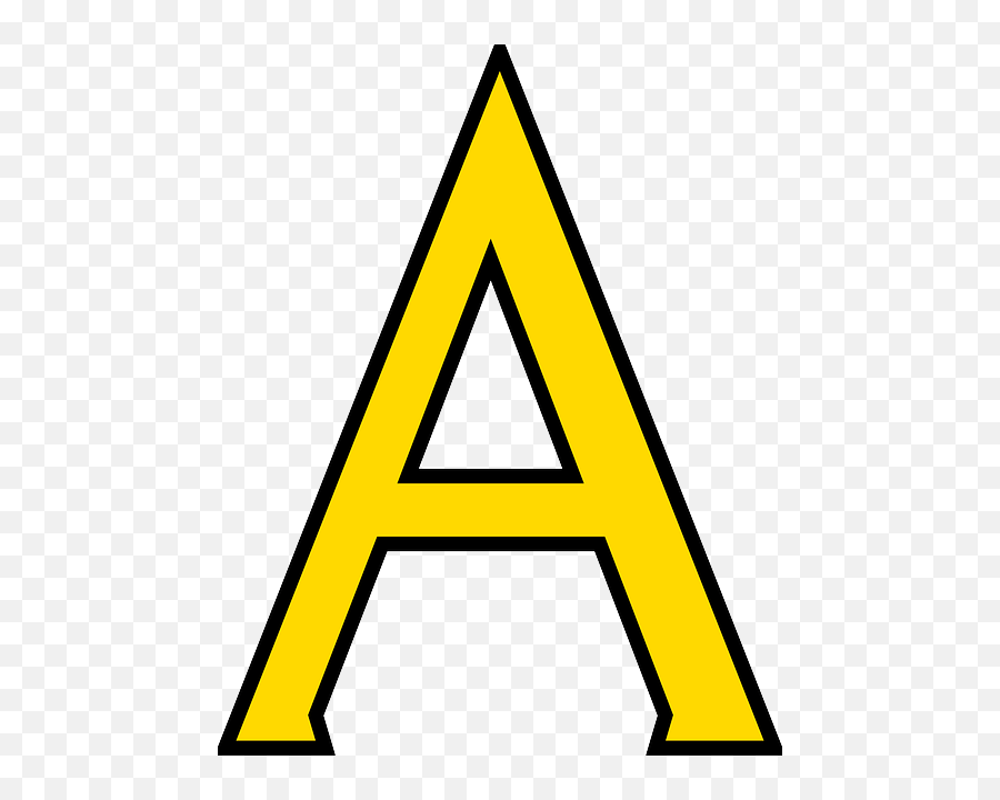 Clip Art A - Letter A Clipart Emoji,A+ Clipart