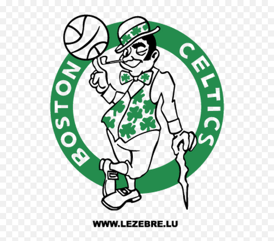Celtics Boston Logo Sticker - Boston Celtics Logo 80s Emoji,Boston Logo