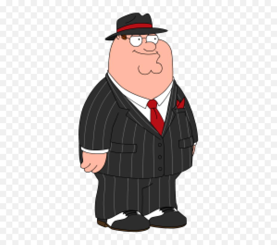 Download Free Png Peter Griffin Mobster - Peter Griffin Suit Png Emoji,Peter Griffin Png