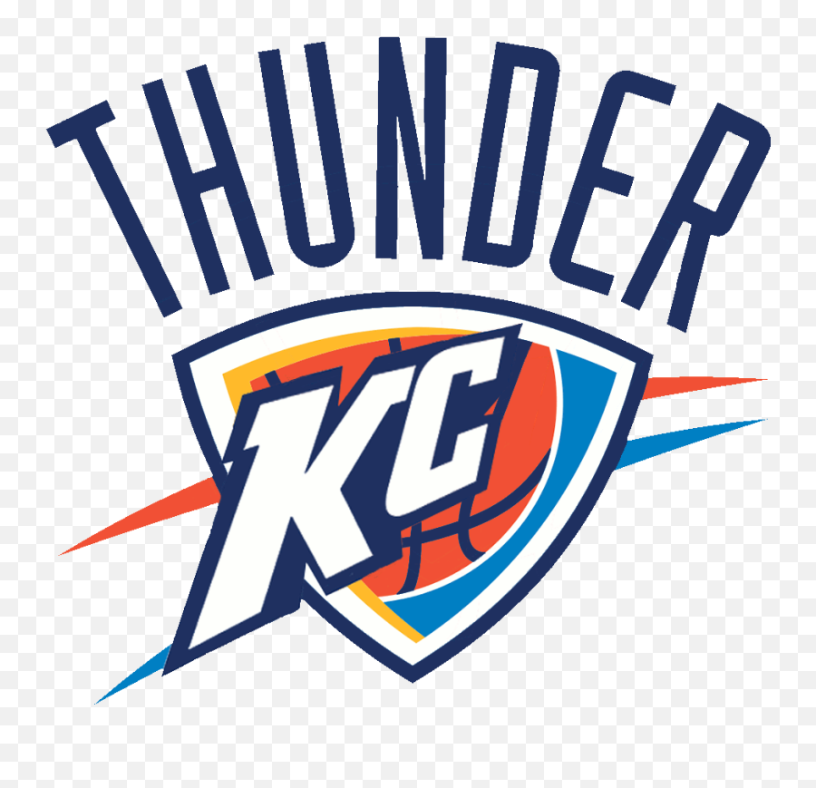 Kc Thunder Logo - Nba Team Logos Png Emoji,Thunder Logo