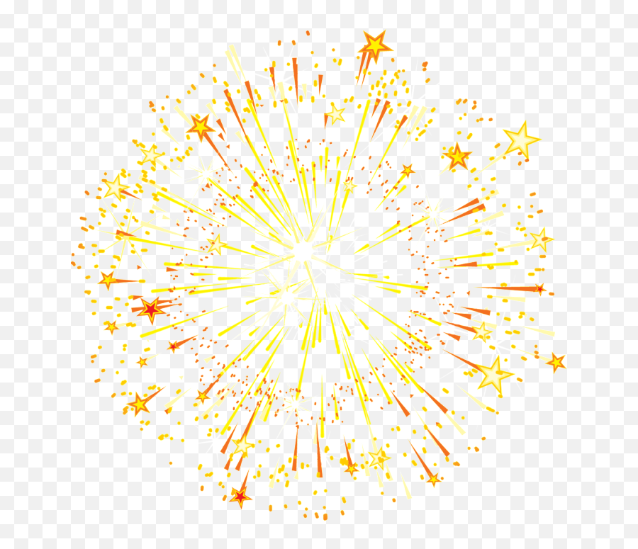 Sparkle Gold Fireworks Png Clipart Png Mart - Gold Transparent Fireworks Emoji,Fireworks Png