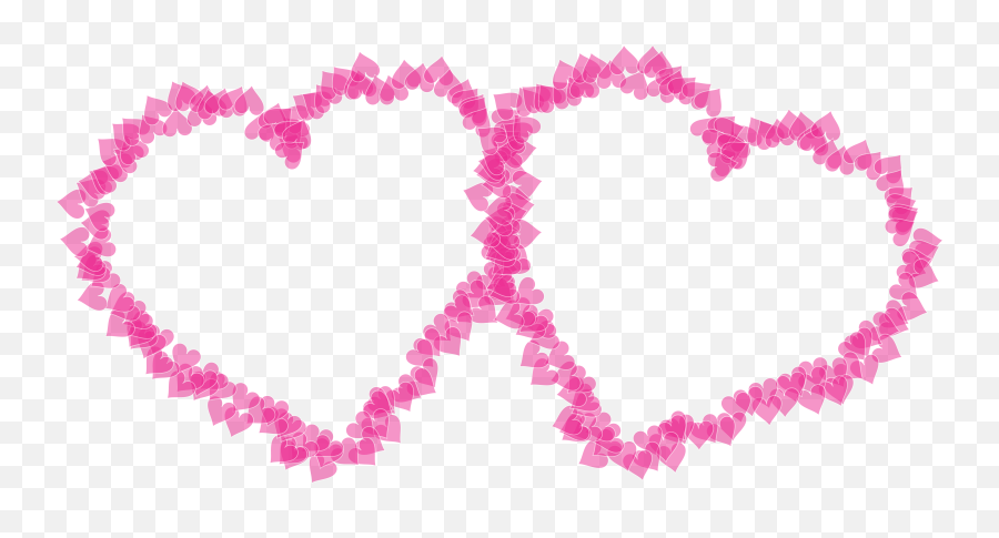 Two Pink Hearts Png Image Emoji,Pink Heart Png