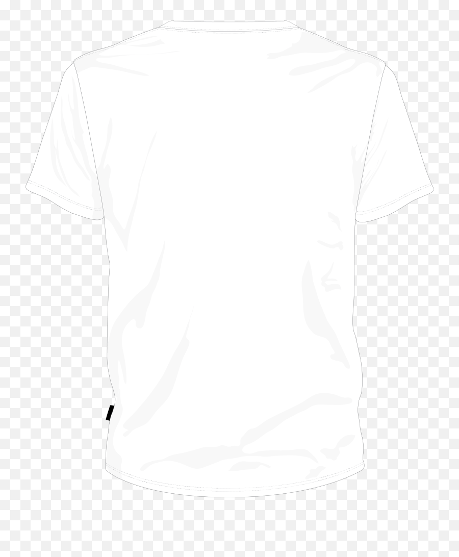 Shopping Plain White T Shirt Back Png - Blank Plain White Shirt Back Emoji,White Shirt Png
