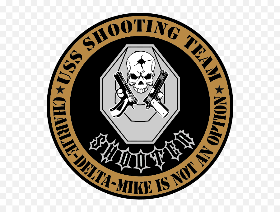Uss Shooting Team Logo Download - Steel Army Emoji,Team Skull Logo
