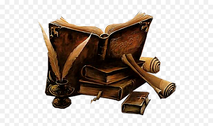 Download Spellbook Magic Old Aesthetic Spells Witchcraft - Transparent Spell Book Png Emoji,Book Transparent Background