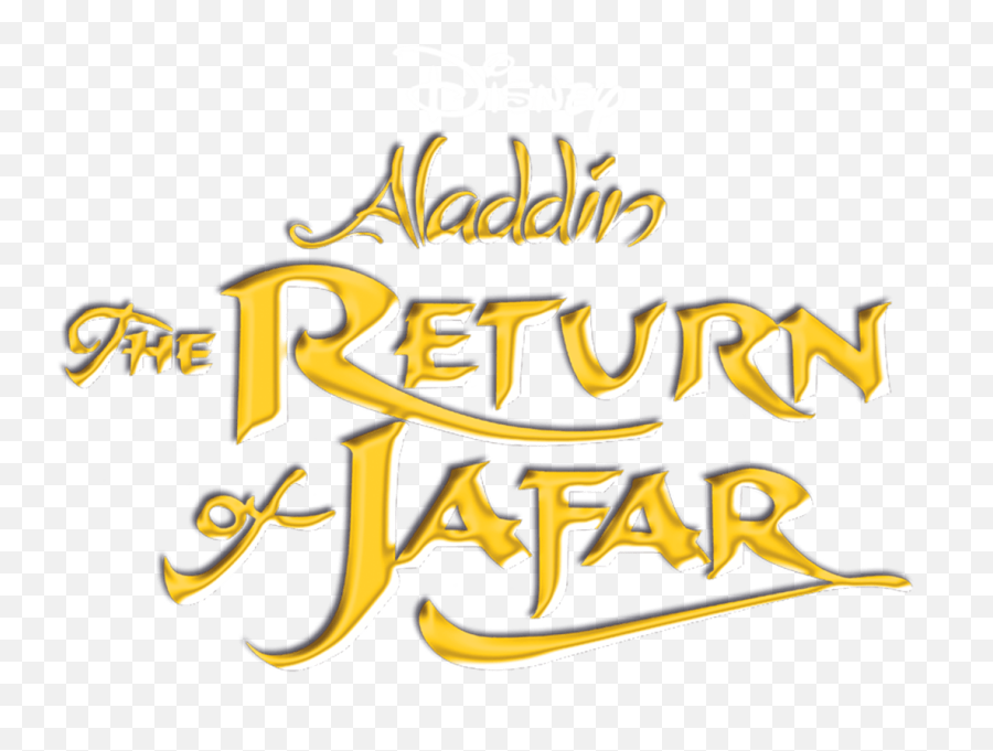 Watch Aladdin The Return Of Jafar Full Movie Disney - Language Emoji,Aladdin Logo