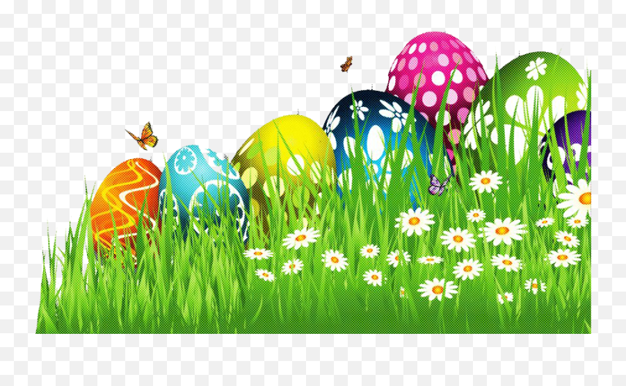 Grass Easter Egg Png Free Download Png Mart - Easter Eggs Free Download Emoji,Easter Eggs Png