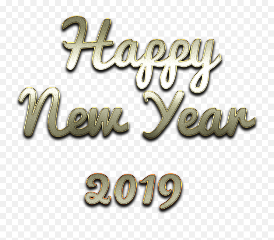 Happy New Year 2019 Png Images With - Language Emoji,Happy New Year 2019 Png