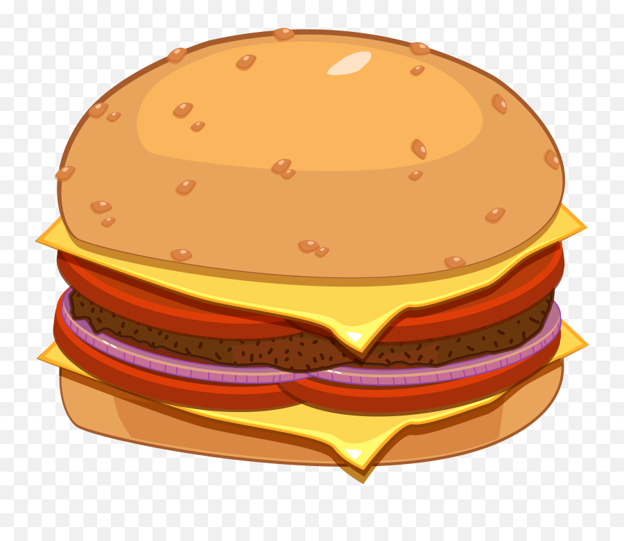 Download Hamburger Png Clipart - Clip Art Hamburger Png Emoji,Hamburger Png
