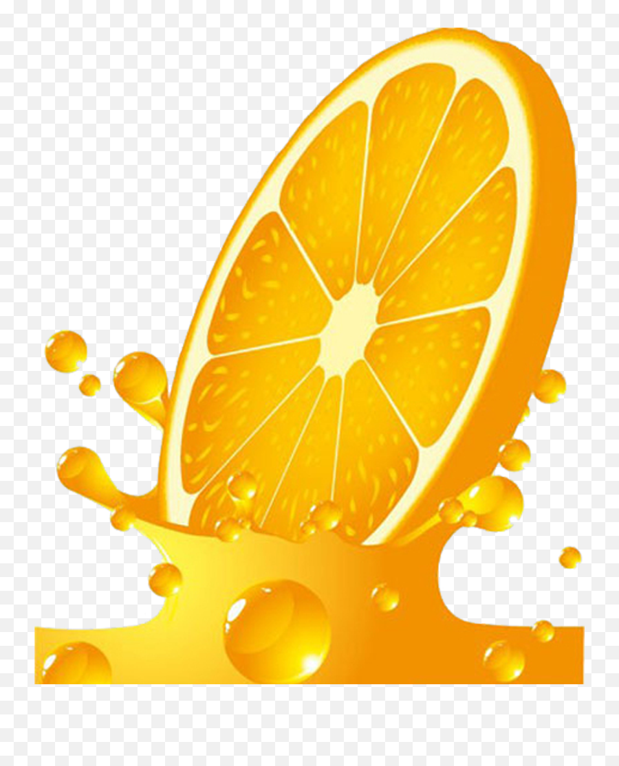 Oranges Clipart Hamster - Orange Vector Png Download Orange Fruit Splash Vector Emoji,Oranges Clipart