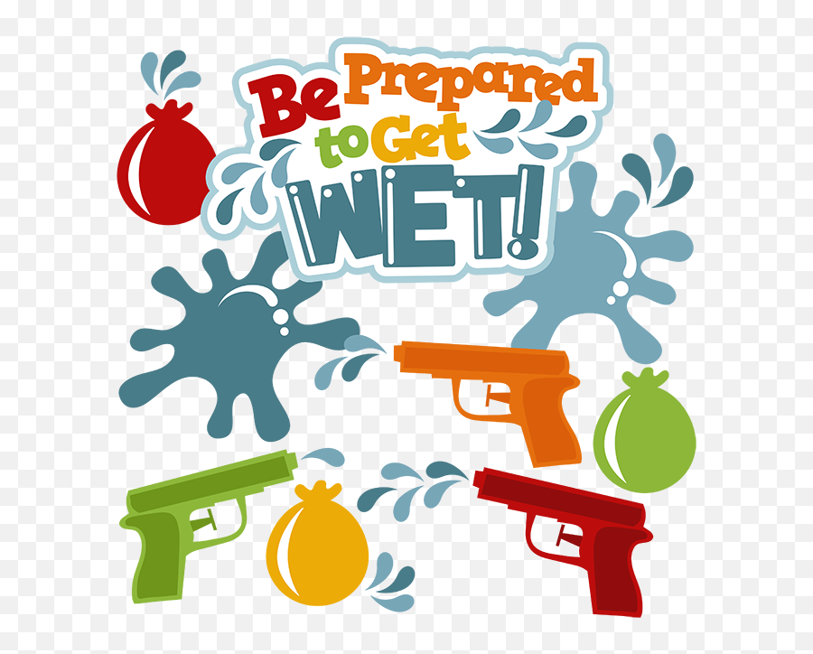 Download Fight Clipart Watergun - Water Fight Png Emoji,Fight Clipart