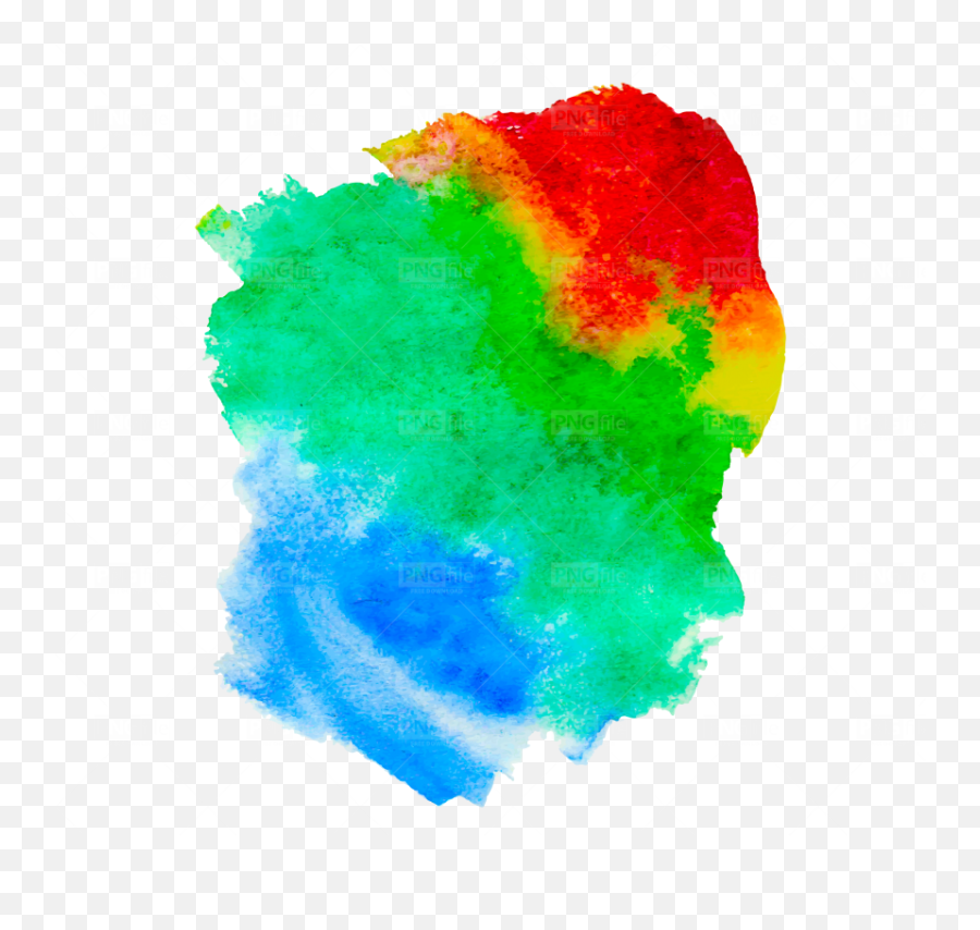 Rainbow Watercolor Background Png Free - Brush Stroke Watercolor Rainbow Png Emoji,Watercolor Png