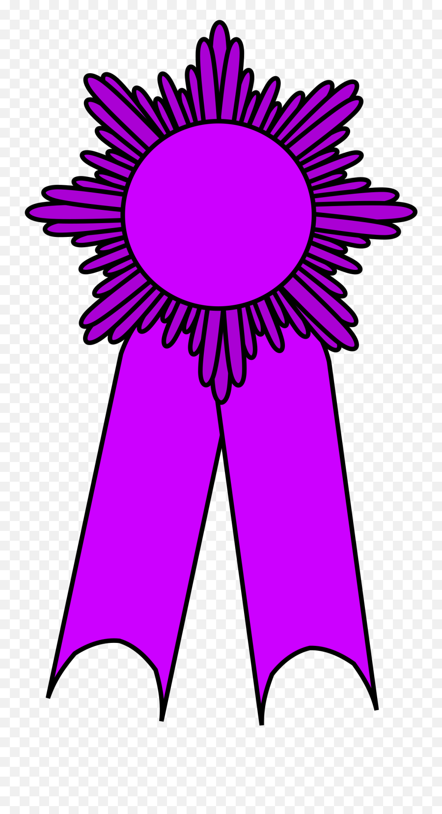Purple Prize Ribbon Free Image Download - Transparent Background Girl Scout Silver Award Emoji,Purple Ribbon Png