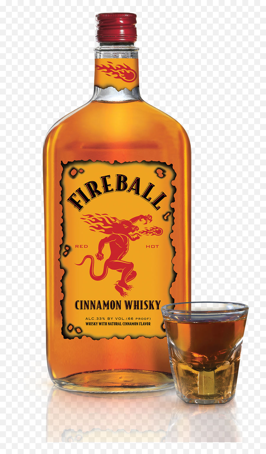 Fireball Whiskey Transparent Cartoon - Jingfm Fireball Cinnamon Whisky Emoji,Cinnamon Clipart