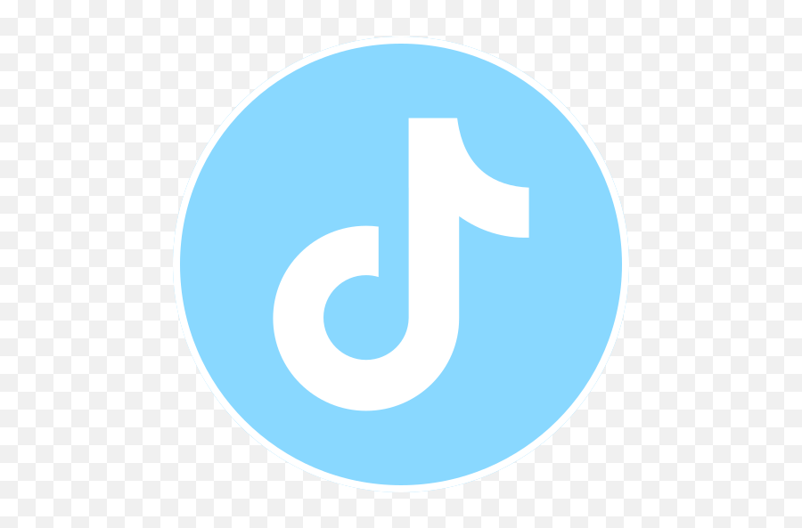 Tiktok Logo Free Icon Of Social Circles - Vertical Emoji,Tiktok Logo