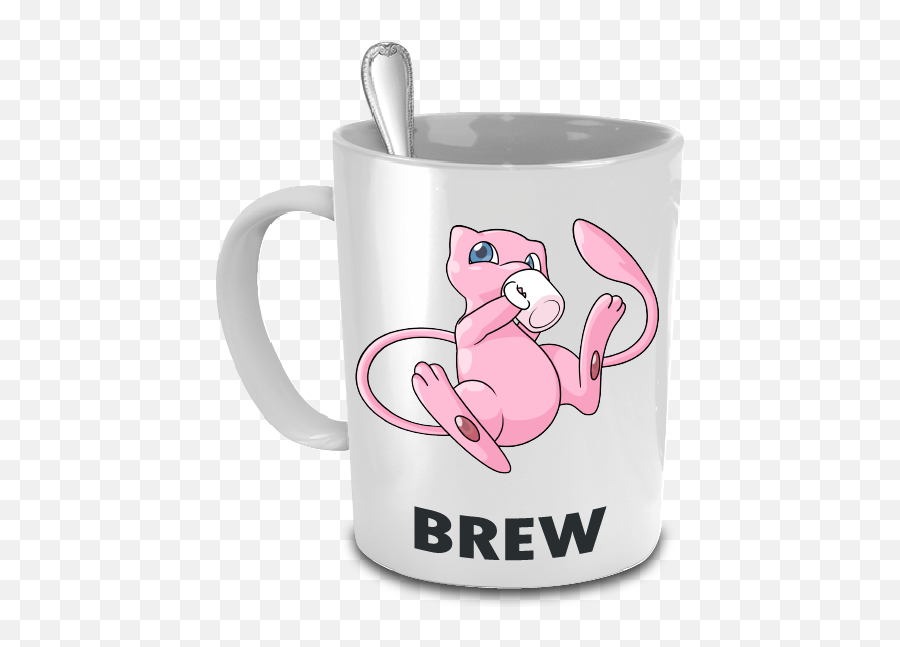 Brew The Mew Pokemon Pun Mug - Fathers Day Mugs Emoji,Mew Transparent