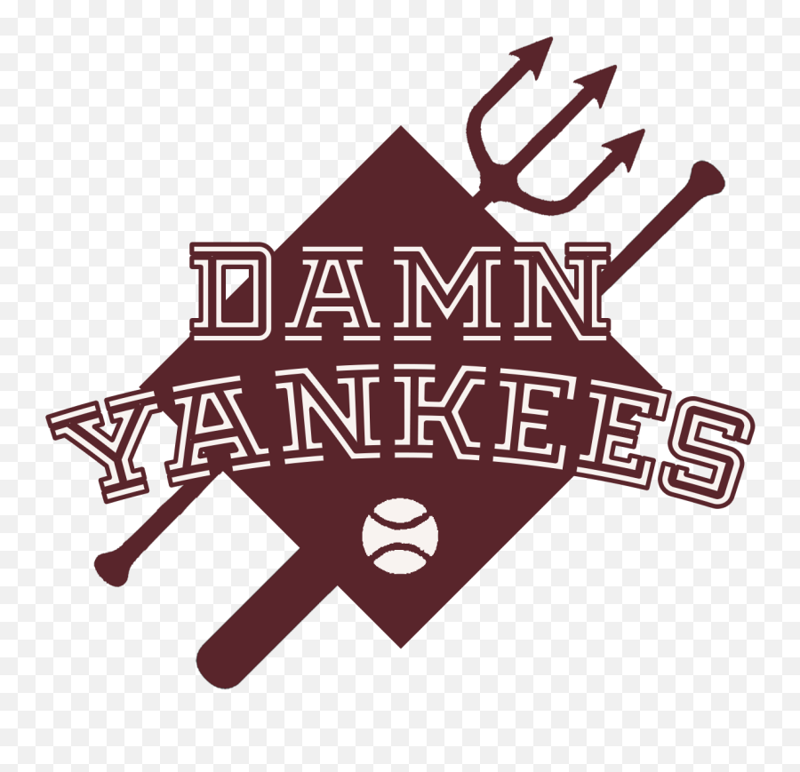 Damn Yankees Vanderbilt Off Broadway - Language Emoji,Yankees Logo