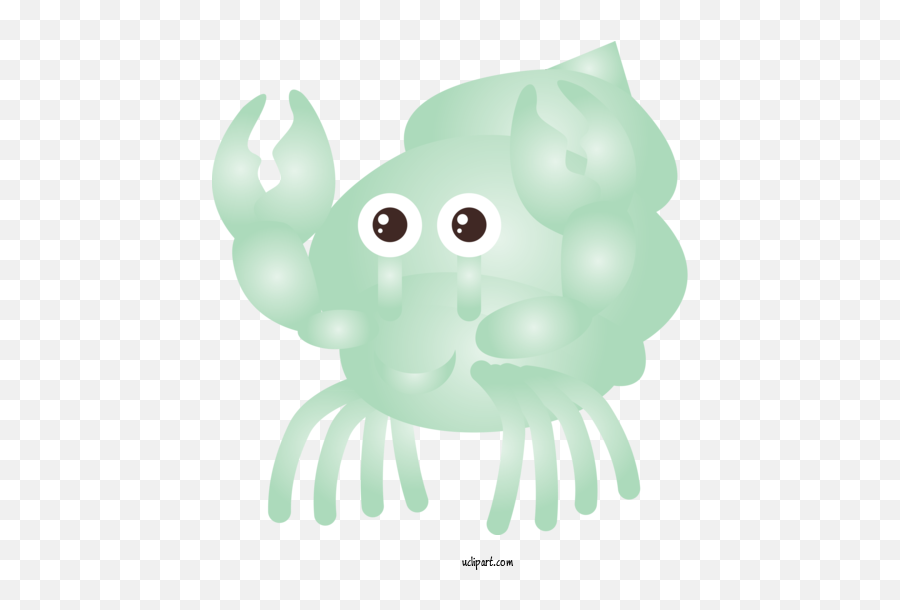 Animals Octopus Cartoon For Crab - Crab Clipart Animals Clip Art Emoji,Crab Black And White Clipart