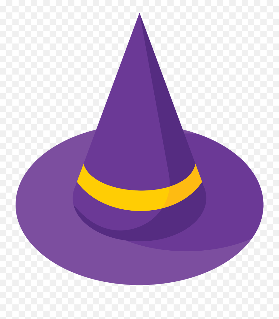 Witch Hat Clipart Free Download Transparent Png Creazilla - Chapeau Sorcière Clipart Gratuit Emoji,Witch Hat Clipart