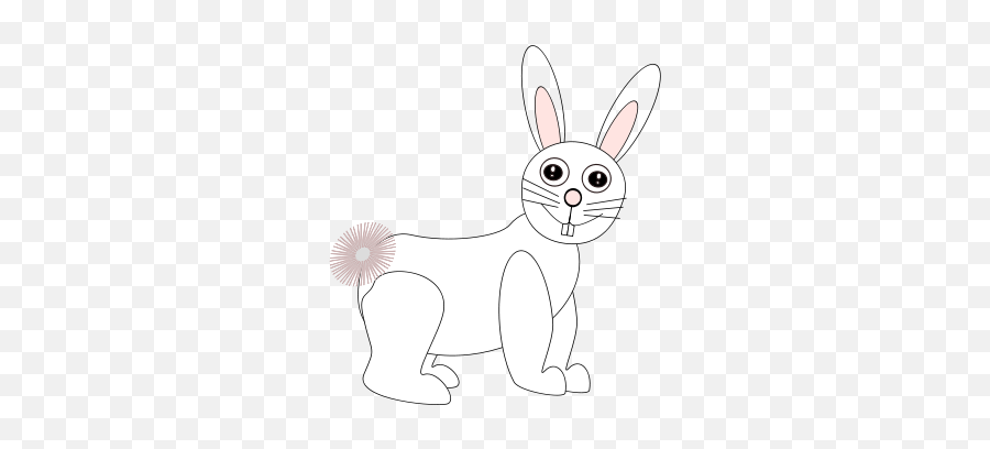 Free Clipart Rabbit Honylakiray Emoji,Rabbit Black And White Clipart