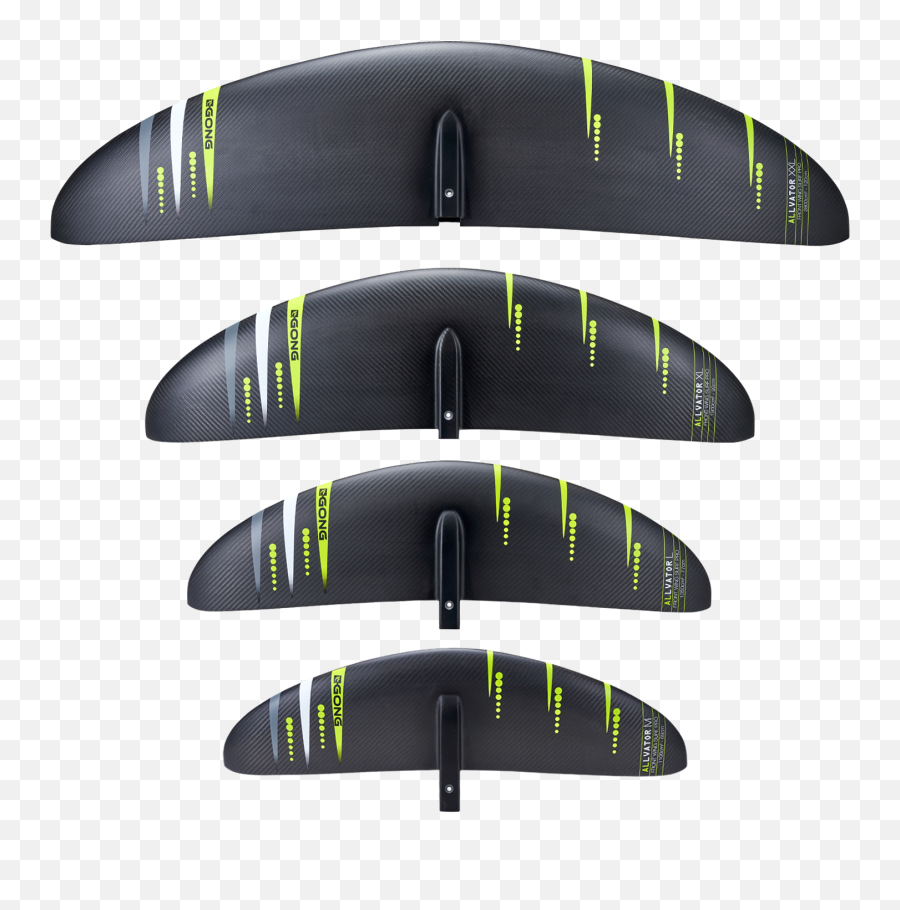 Feedback Allvator Front Wing Curve Pro Clear L In Wing Foil Emoji,Transparent Foils