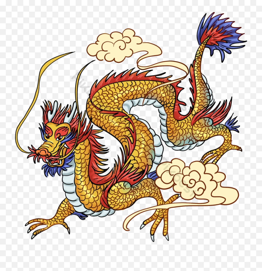 Traditional Chinese Dragon Transparent - Dragon Emoji,Dragon Transparent