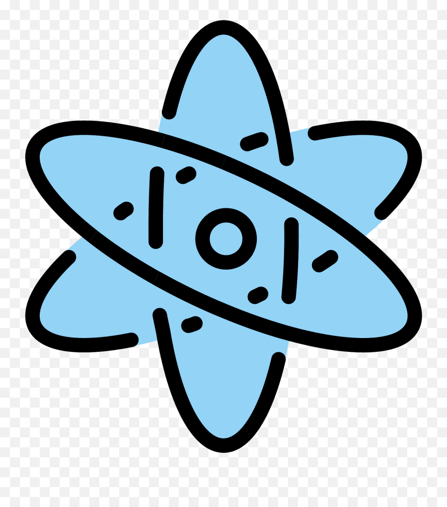 Atom Symbol Emoji Clipart - Atom Symbol,Atom Clipart