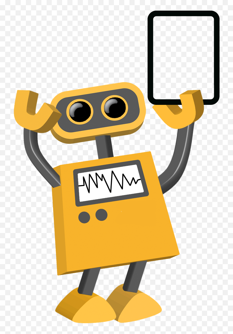 Robot 18 Transparent Tablet In Left Hand Tim - Transparent Cartoon Robot Png Emoji,Transparent Backgrounds