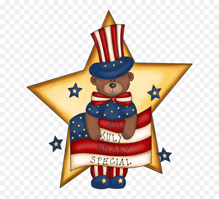 Fourth Of July Free Clip Art - 4th Of July In Clipart Emoji,4th Of July Clipart