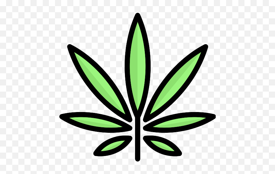Cannabis Leaf Vector Svg Icon - Png Repo Free Png Icons Cbd Med Emoji,Weed Leaf Transparent