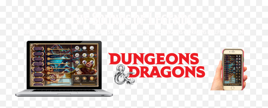 Official Sounds Of The Dungeons U0026 Dragons Rpg - Syrinscape Dungeons And Dragons 5th Edition Emoji,Dungeons And Dragons Logo