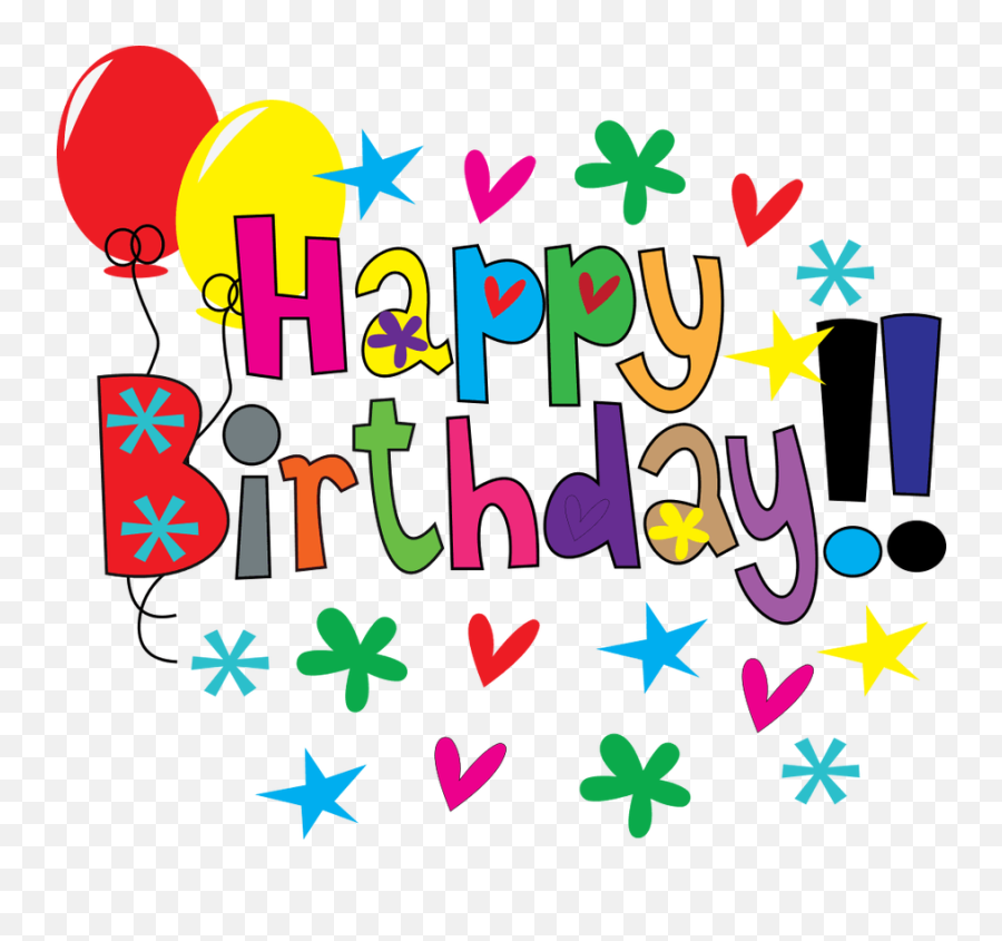 Happy Birthday Clip Art Clipart Photo - Happy Birthday Clip Art Free Emoji,Birthday Clipart