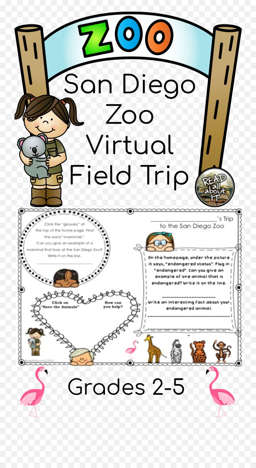 San Diego Zoo - San Diego Virtual Zoo Trip Invitation Emoji,San Diego Zoo Logo