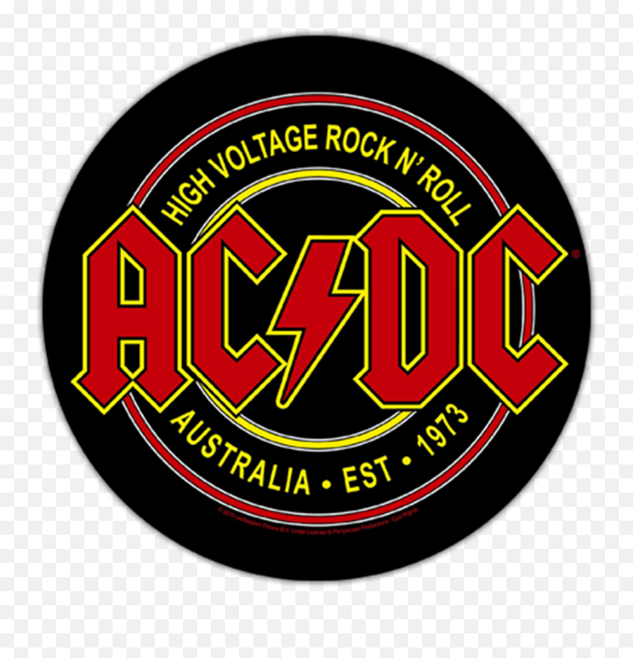 High Voltage Rock N Roll - Los Angeles Police Museum Emoji,Acdc Logo