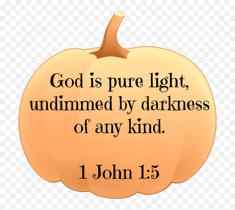 Bible Verses About Autumn Clipart - Pumpkin Bible Verse Emoji,Scriptures Clipart