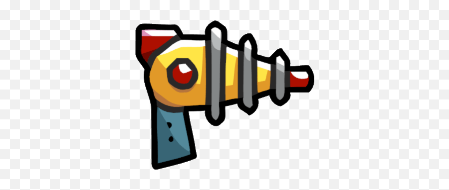 Scribblenauts Ray Gun Transparent Png - Stickpng Transparent Ray Gun Clipart Emoji,Cartoon Gun Png