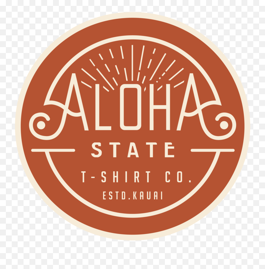 Aloha State T Emoji,T Shirt Company Logo