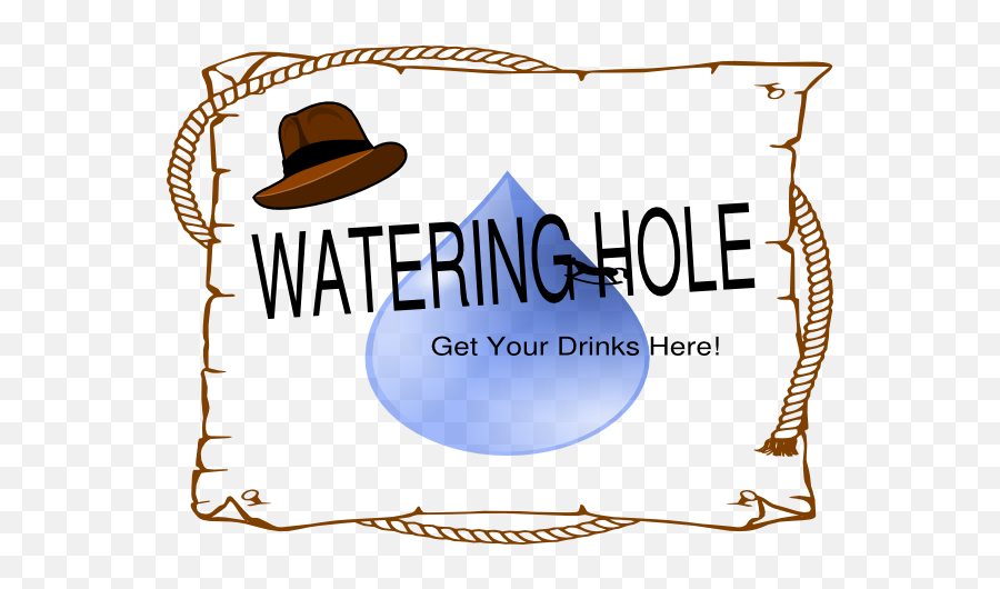 Watering Hole Baby Clip Art At Clkercom - Vector Clip Art Emoji,Hole Clipart