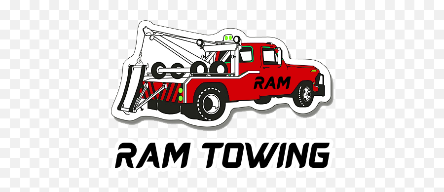 Ram Towing And Junk Cars Emoji,Towing Clipart