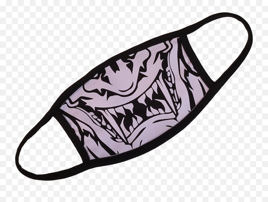 Oni Lilac - Face Mask Emoji,Oni Mask Png