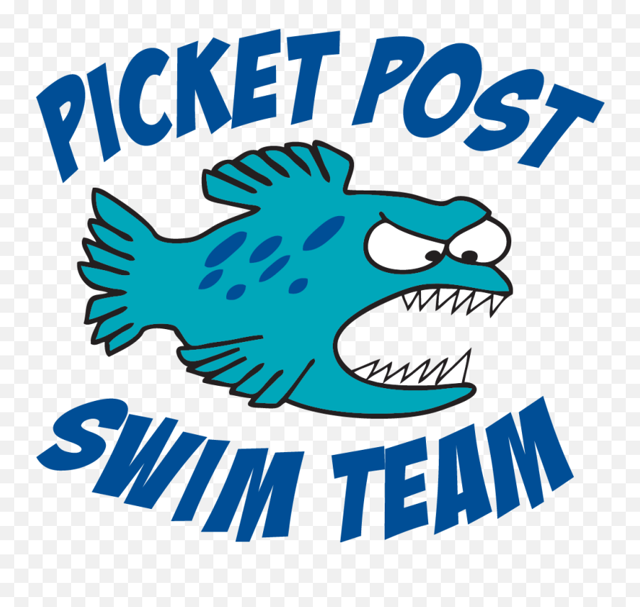 Home - Picket Post Swim Team Emoji,Piranha Logo