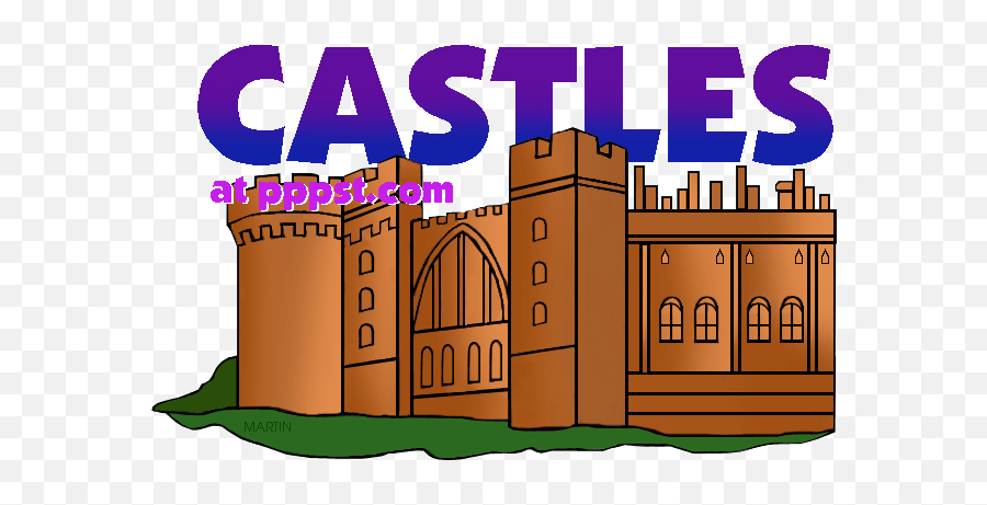 Castles - The Middle Ages Free Presentations In Powerpoint Emoji,Ppt Clipart Free