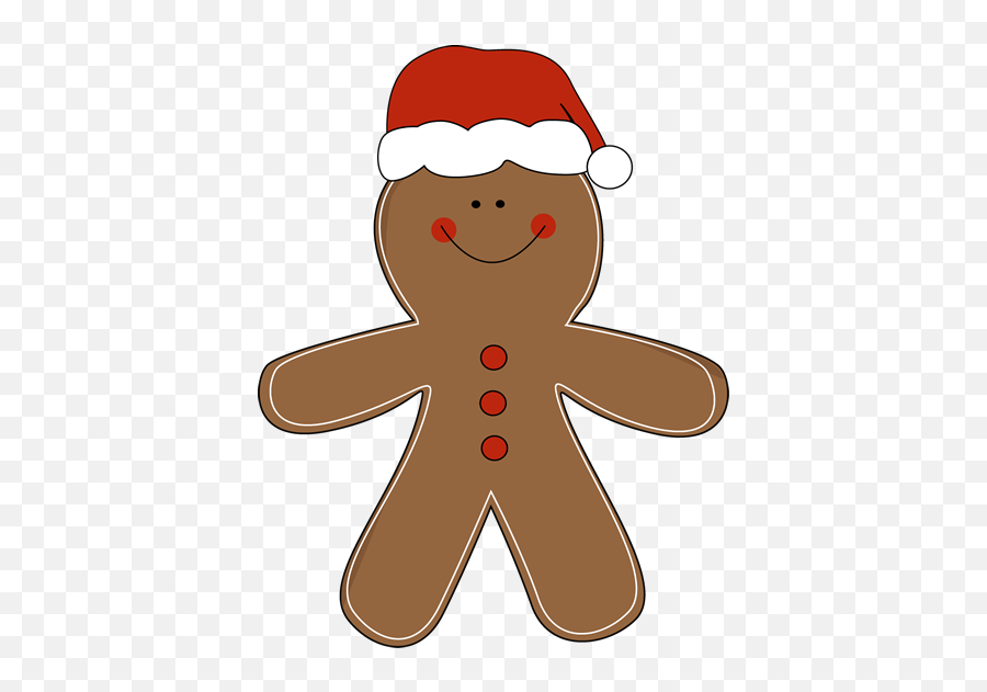 Christmas Clipart Gingerbread Man Picture 185847 Christmas - Christmas Gingerbread Man Clipart Emoji,Christmas Clipart Images